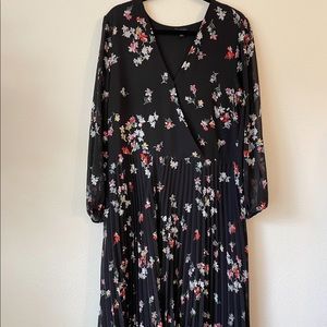 Elegant Ann Taylor maxi-length dress